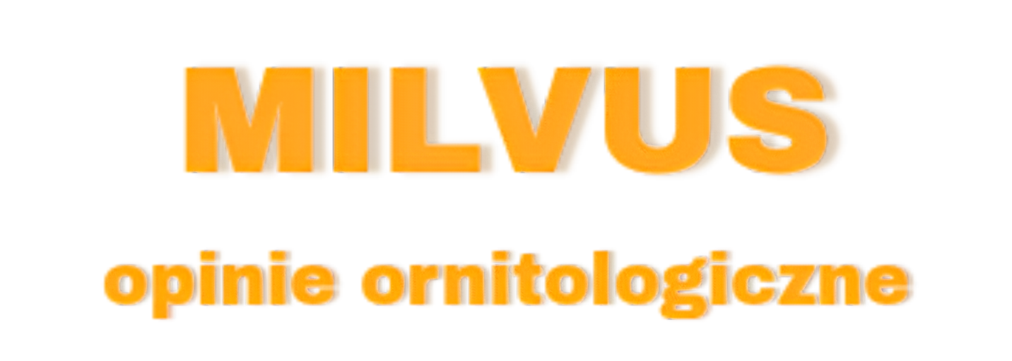 Logo MILVUS OPINIE ORNITOLOGICZNE łódź